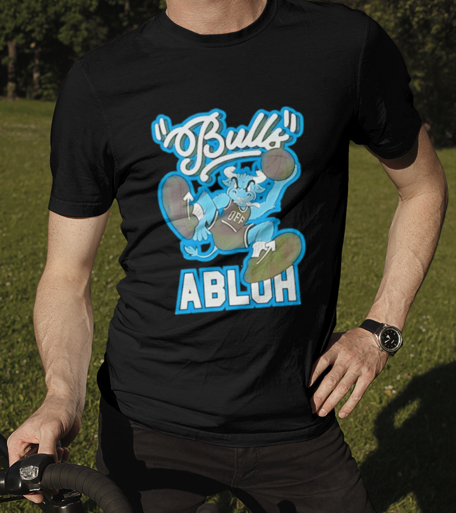 Bulls Abloh Off Basketball Slam Dunk T-Shirt