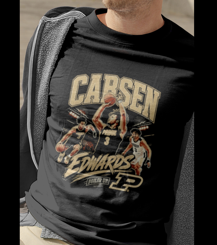 Carsen Edwards Boiler Up Purdue Boilermakers Basketball P Team 3 T-Shirt