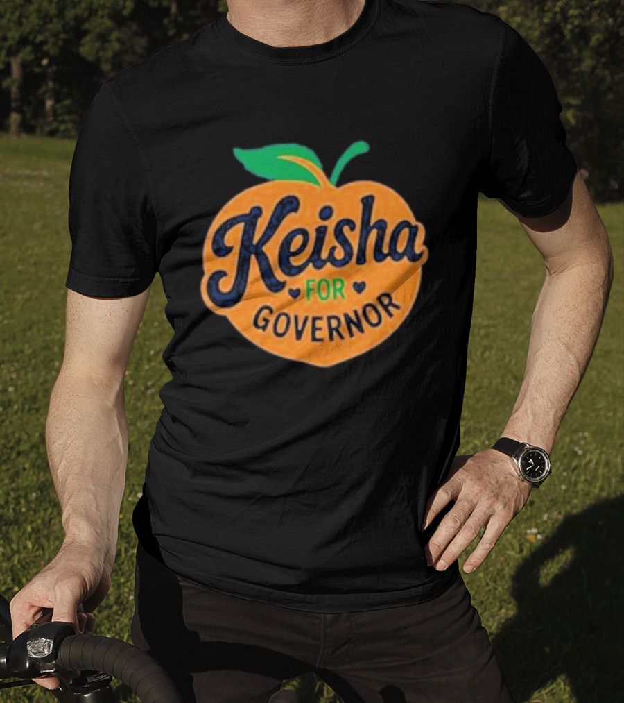 Keisha For Governor Peach T-Shirt