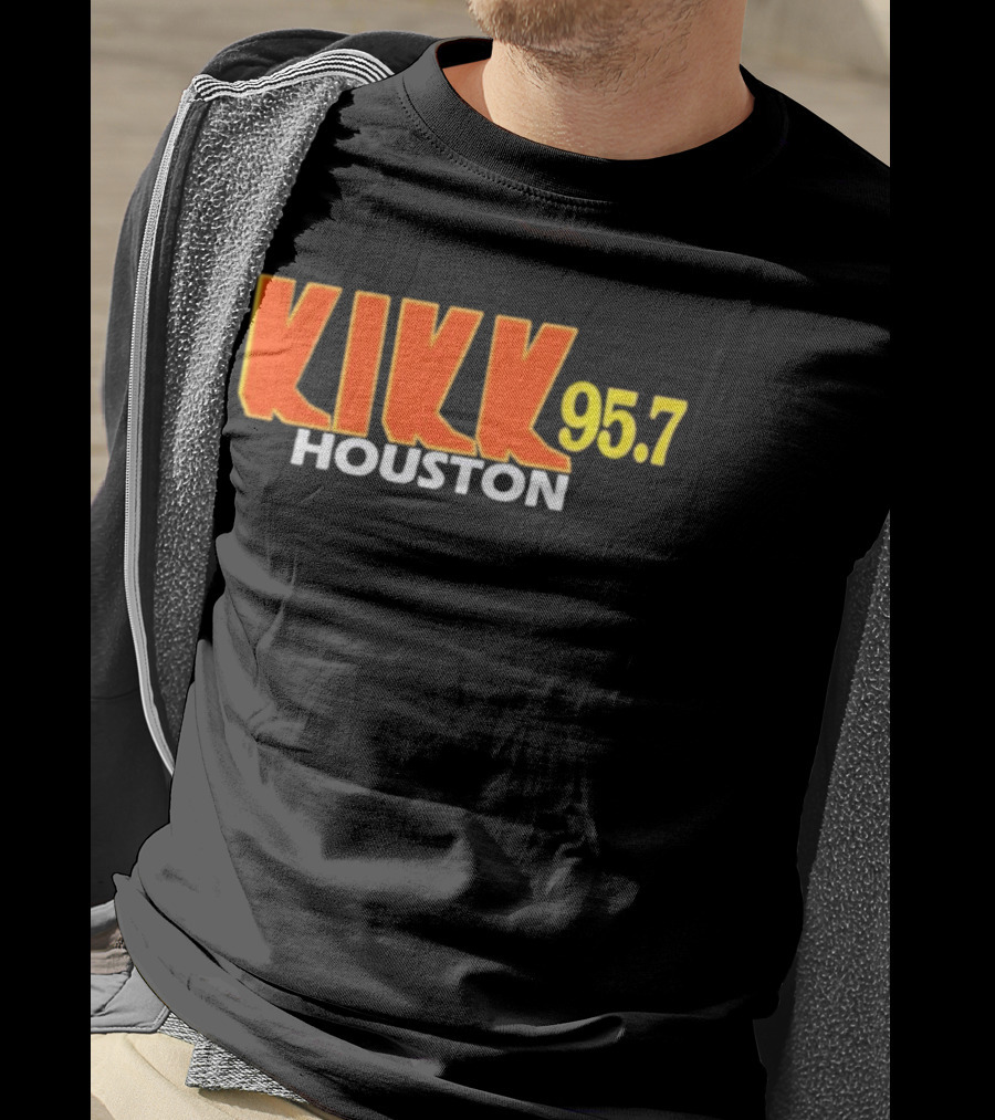 KIKK 95.7 Houston Retro Radio T-Shirt