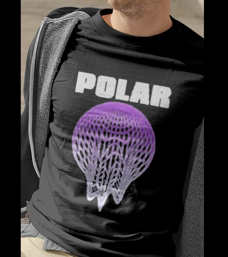 Polar Everywhere Everything Purple Jellyfish T-Shirt