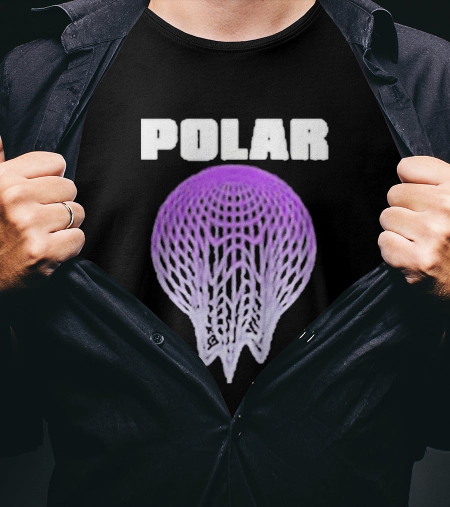 Polar Everywhere Everything Purple Jellyfish T-Shirt