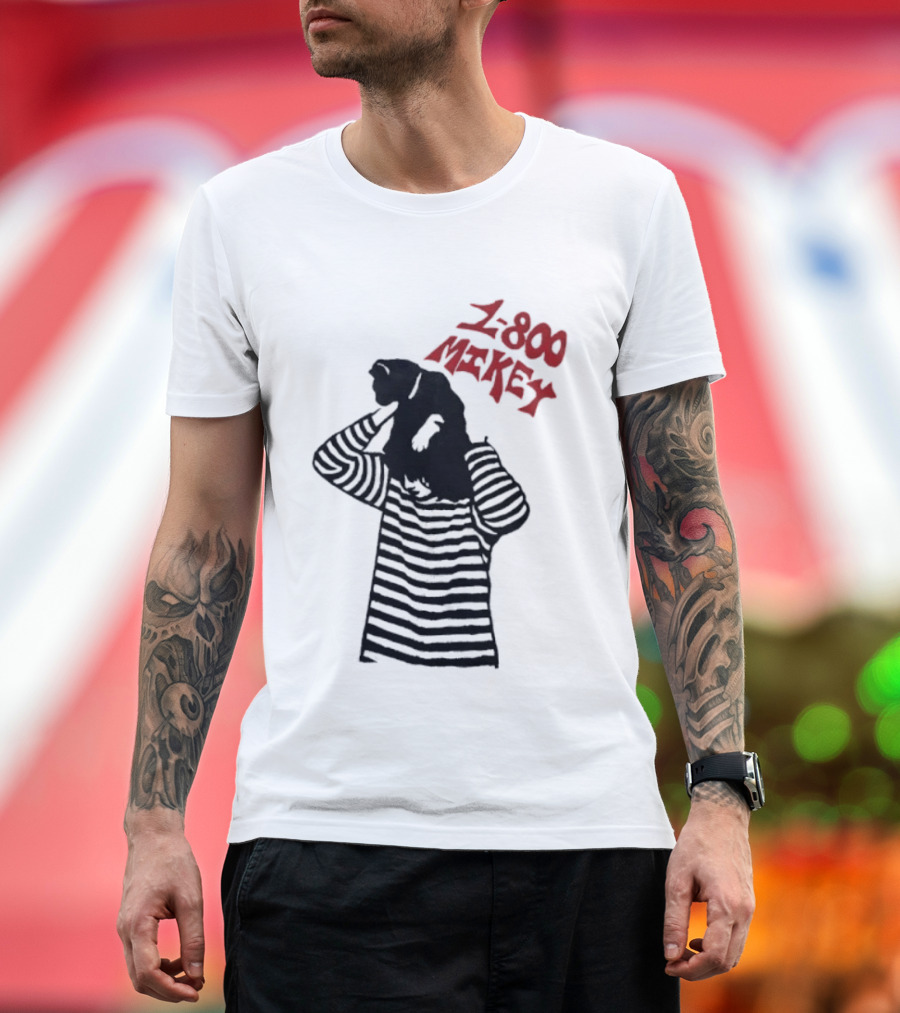 1 800 Mikey Striped Sweater T-Shirt