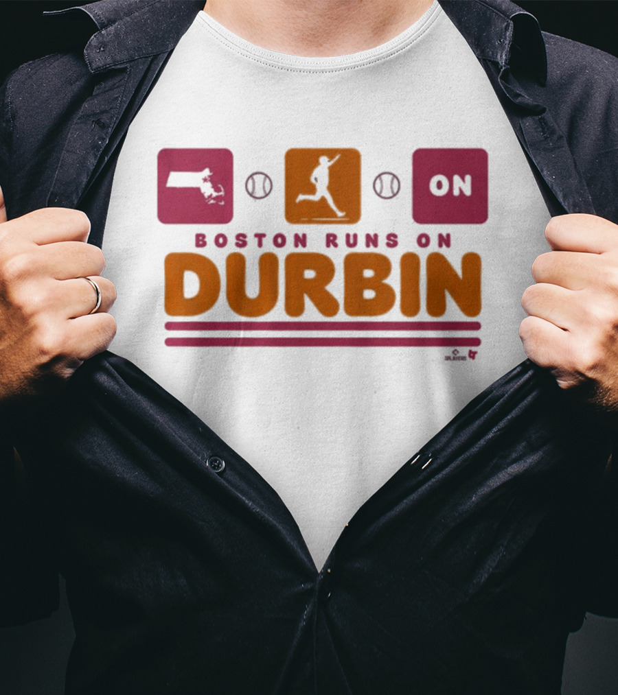 Boston Runs On Durbin Massachusetts Running T-Shirt