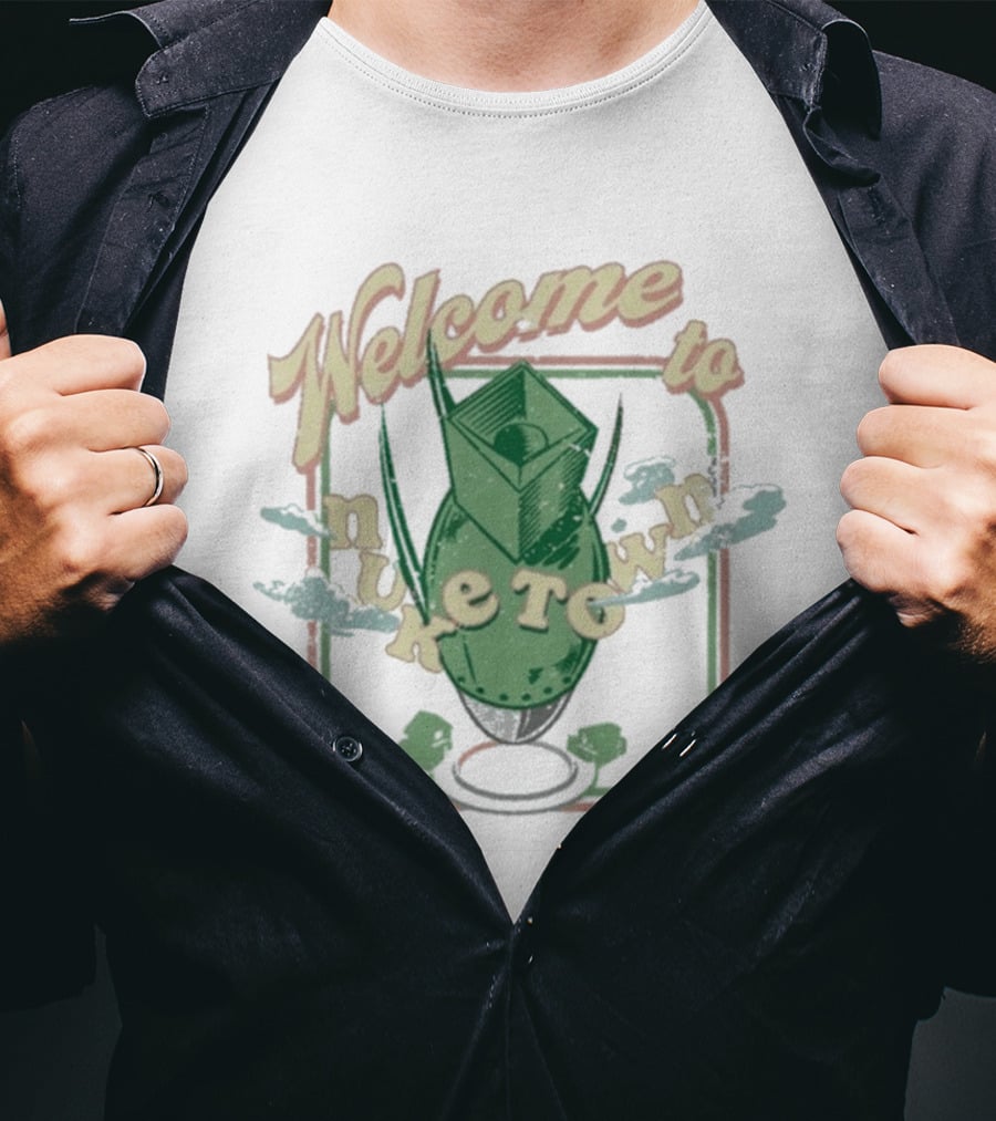 Welcome To Nuketown Call Of Duty Vintage Bomb T-Shirt