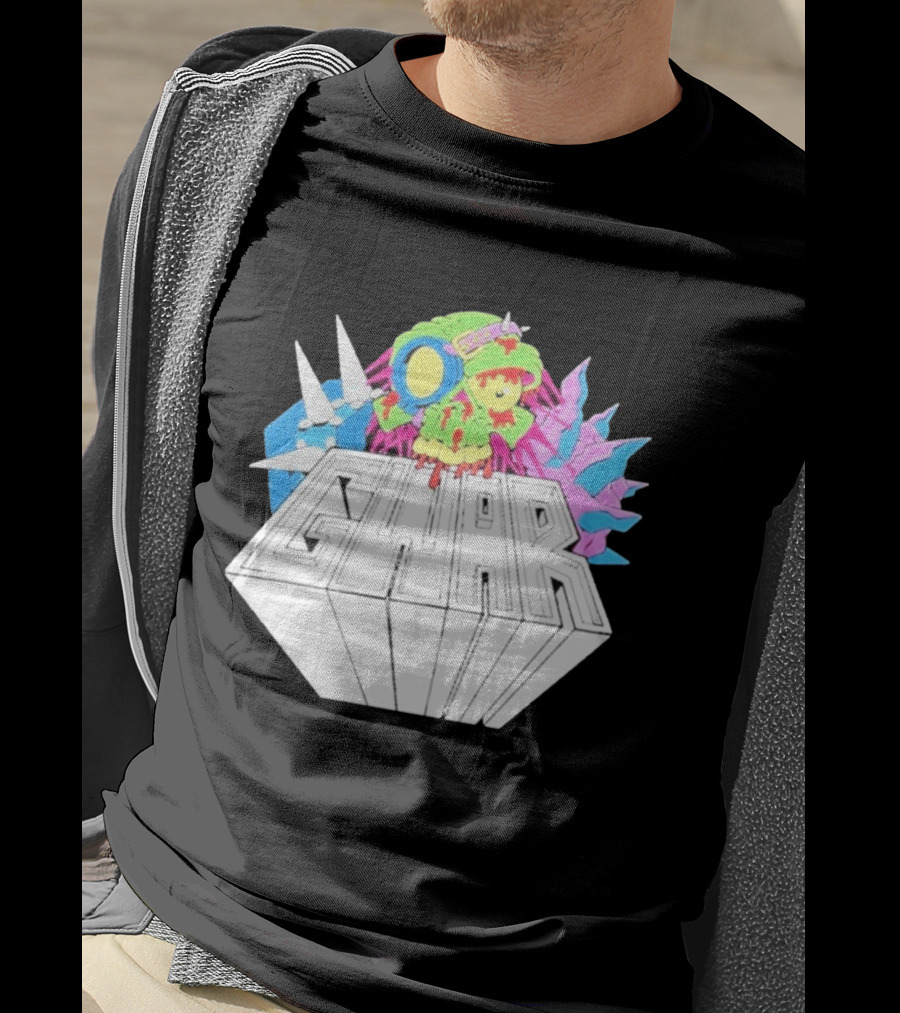 GWAR Rotting Skull Character Spiked Armor T-Shirt
