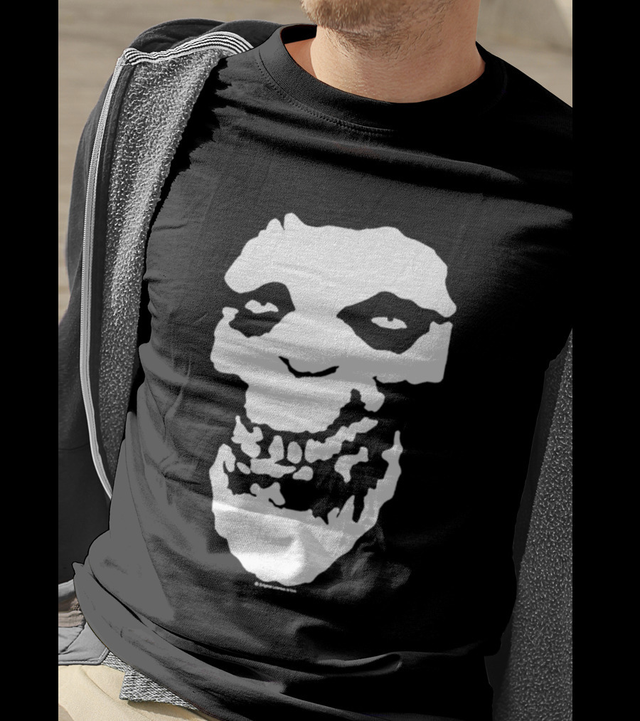 Halftime A Bathing Ape Misfits Fiend Skull T-Shirt