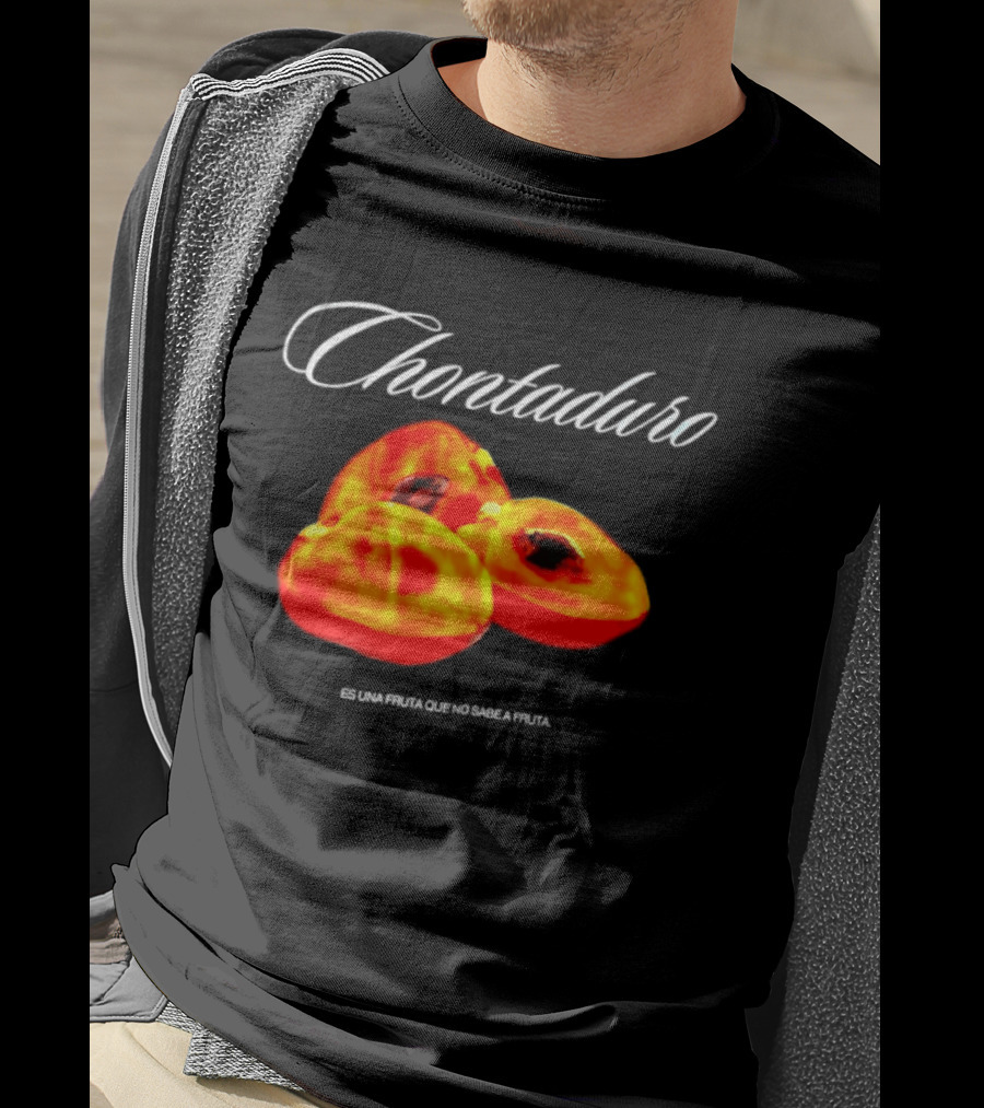 Chontaduro Es Una Fruta Que No Sabe A Fruta With Vibrant Fruit T-Shirt