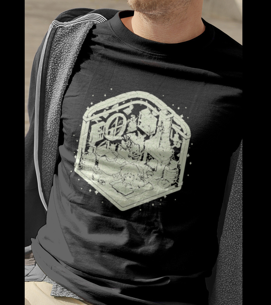 Cozy Hero's Hideout Avengers Room Isometric T-Shirt