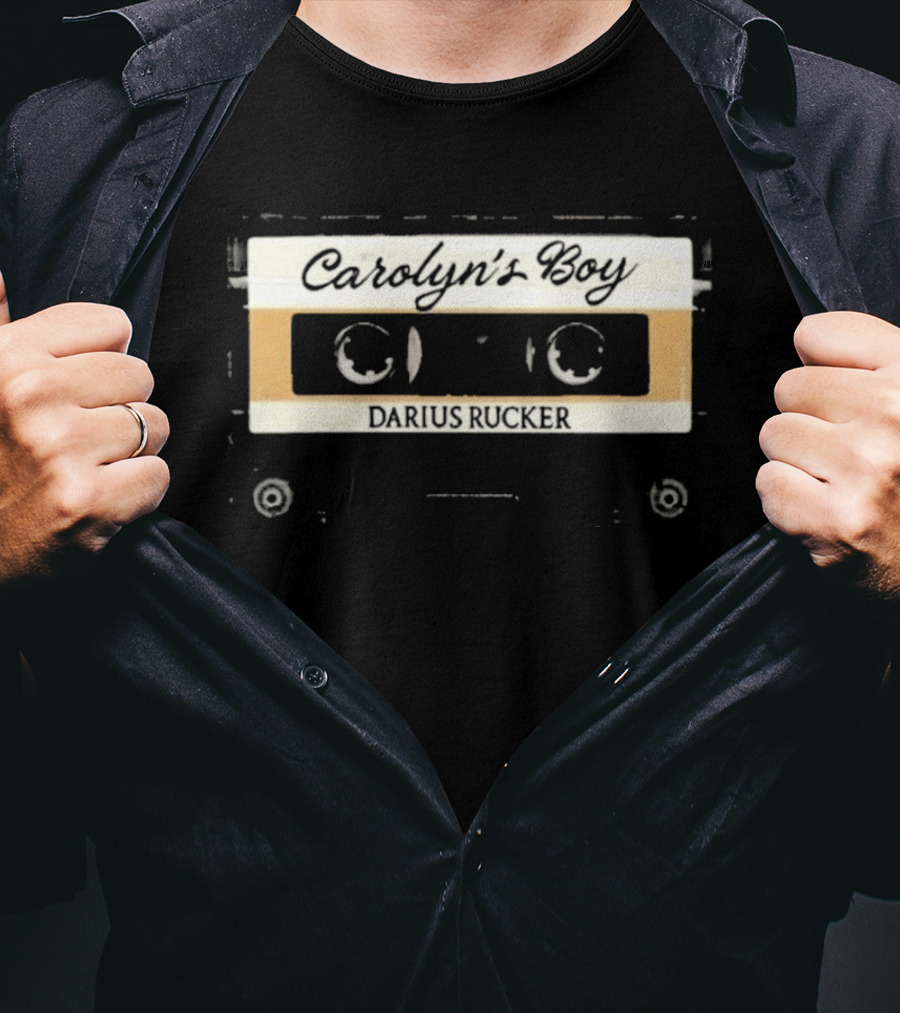 Carolyn's Boy Darius Rucker Cassette Tape Retro Music T-Shirt