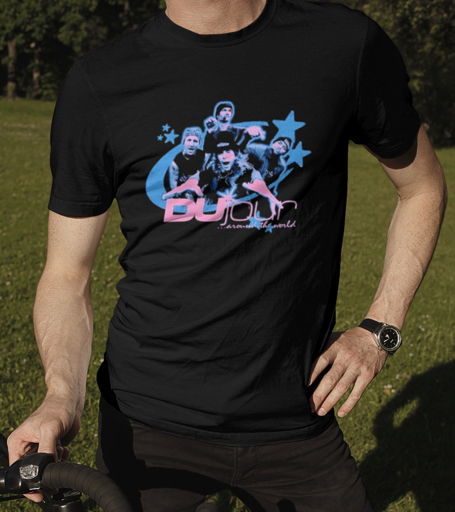 Dujour Band Around The World Josie And The Pussycats Stars T-Shirt