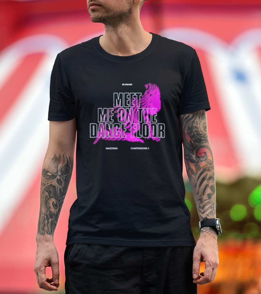 Madonna Meet Me On The Dance Floor Confessions II Grindr T-Shirt