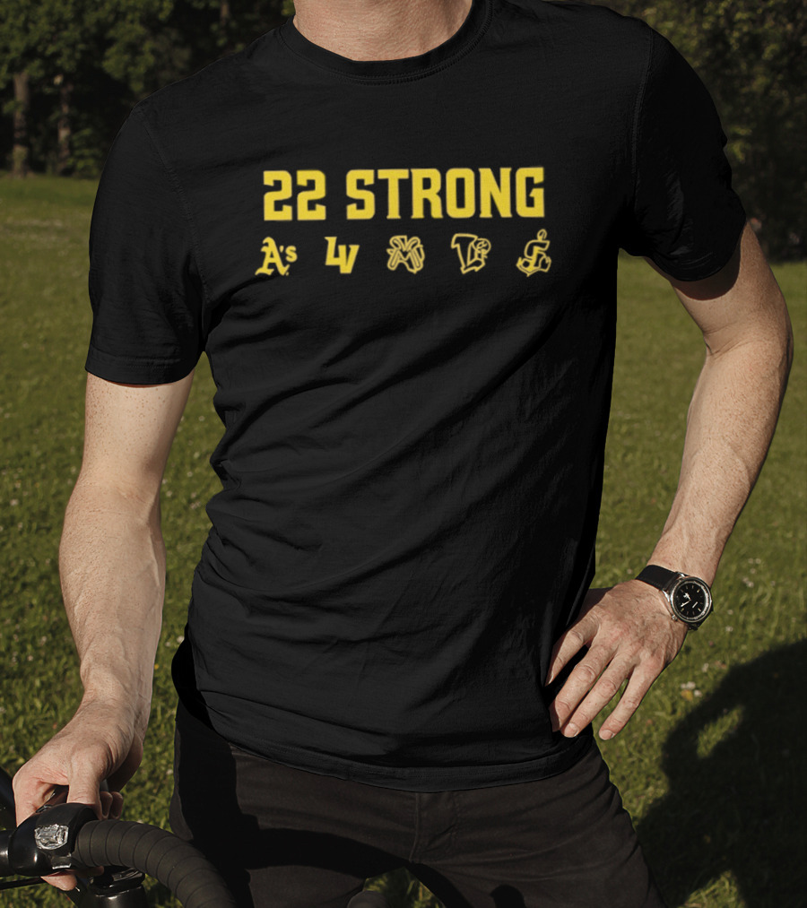 22 Strong Athletics LV Baseball Ryan Lasko T-Shirt