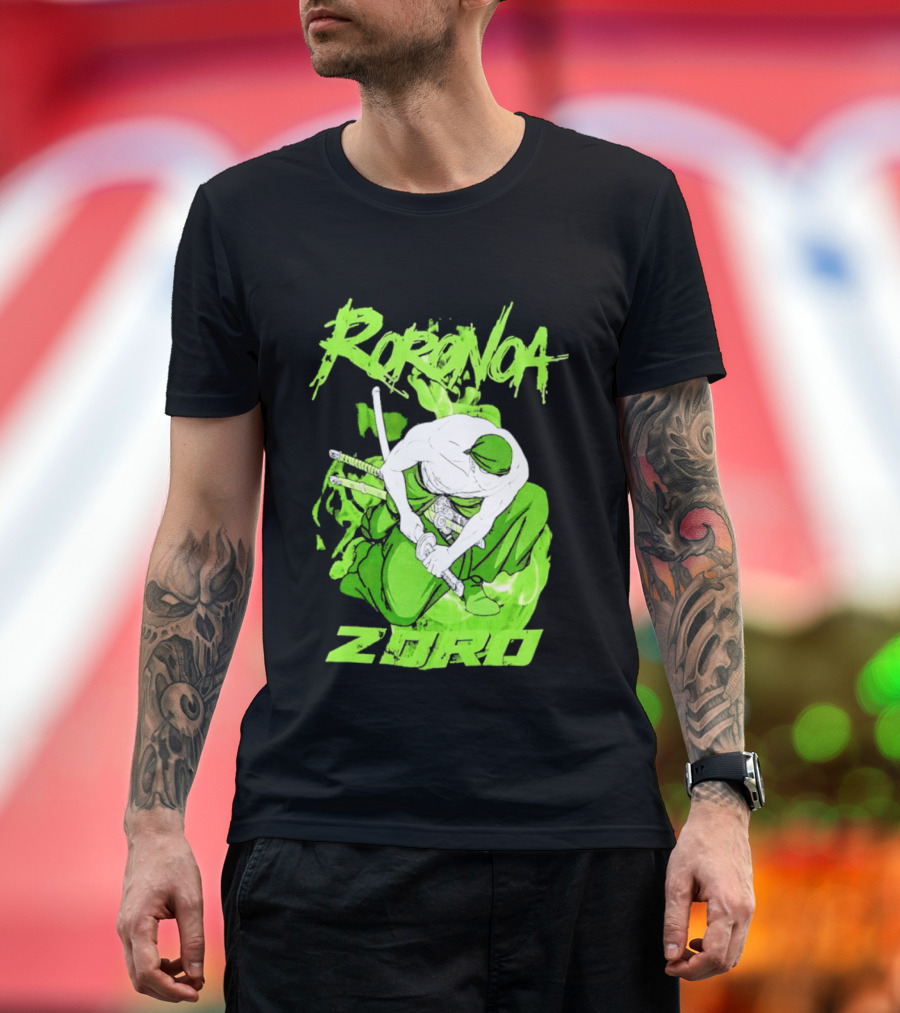 Roronoa Zoro Tonal One Piece Anime T-Shirt