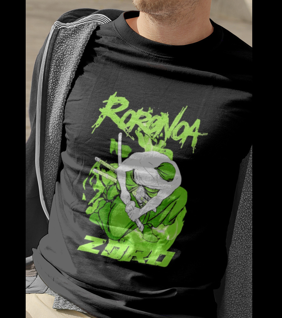 Roronoa Zoro Tonal One Piece Anime T-Shirt