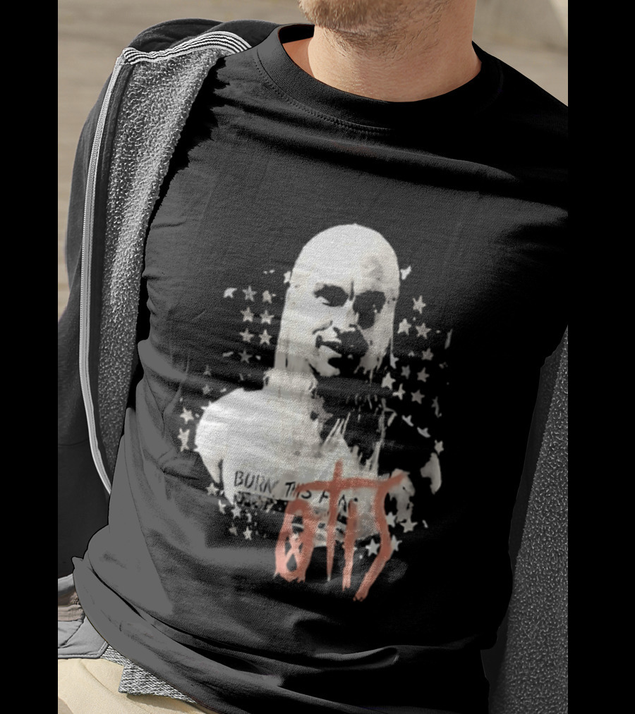 House Of 1000 Corpses Otis Rob Zombie Stars 2 Sided T-Shirt