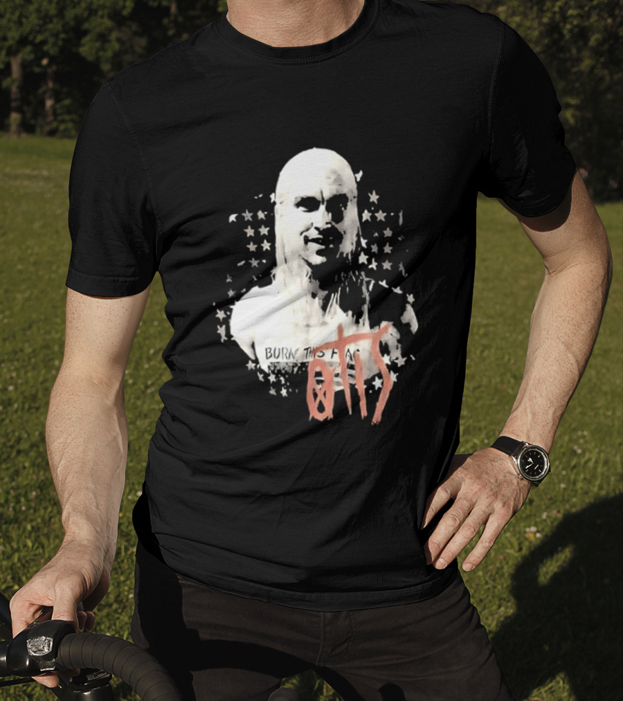 House Of 1000 Corpses Otis Rob Zombie Stars 2 Sided T-Shirt