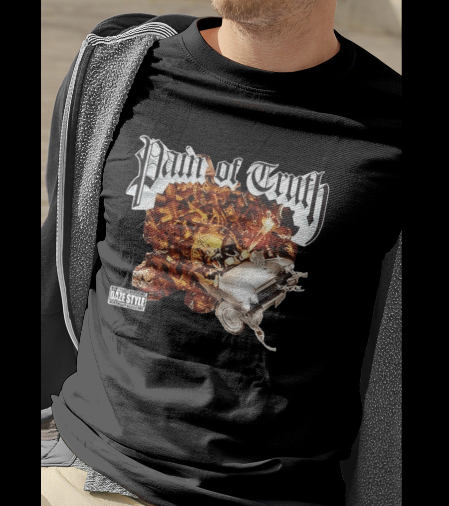 Pain Of Truth Daze Style Work Visuals T-Shirt