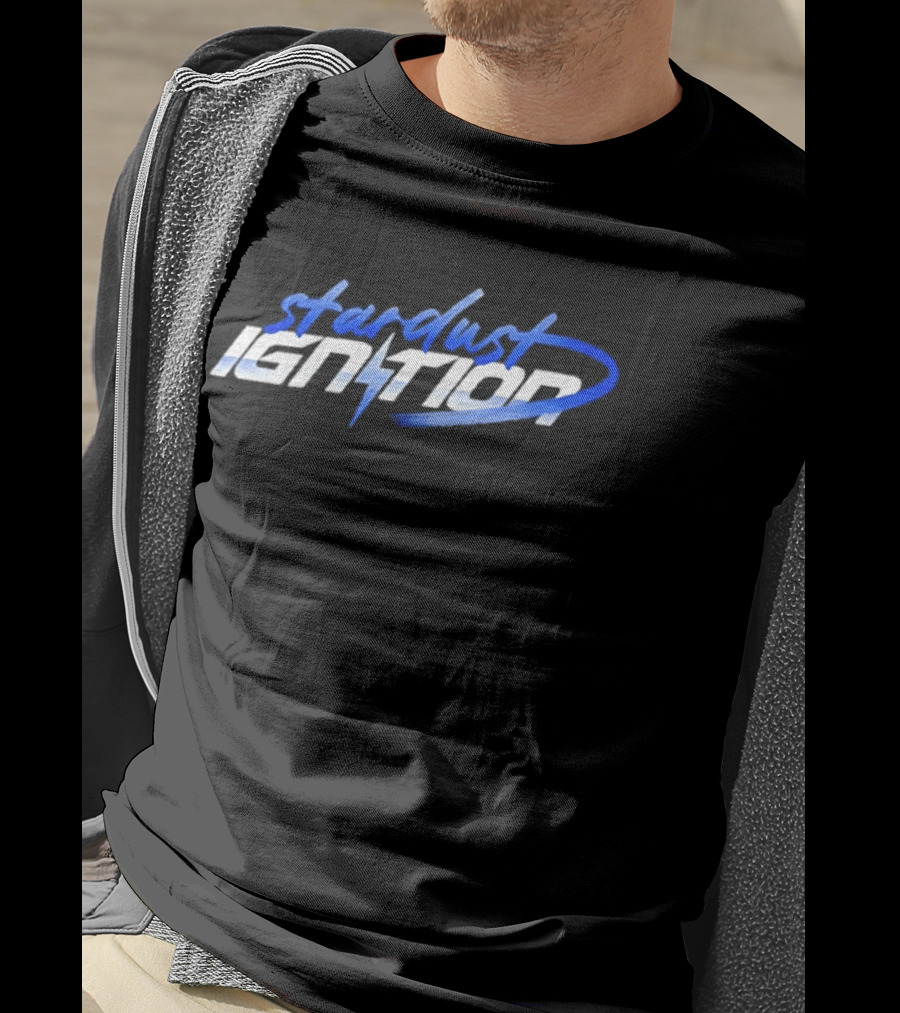 Stardust Ignition Blue Lightning T-Shirt