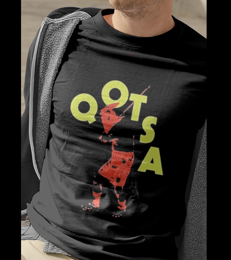 Queens Of The Stone Age QOTSA Executioner Bold Red Yellow T-Shirt