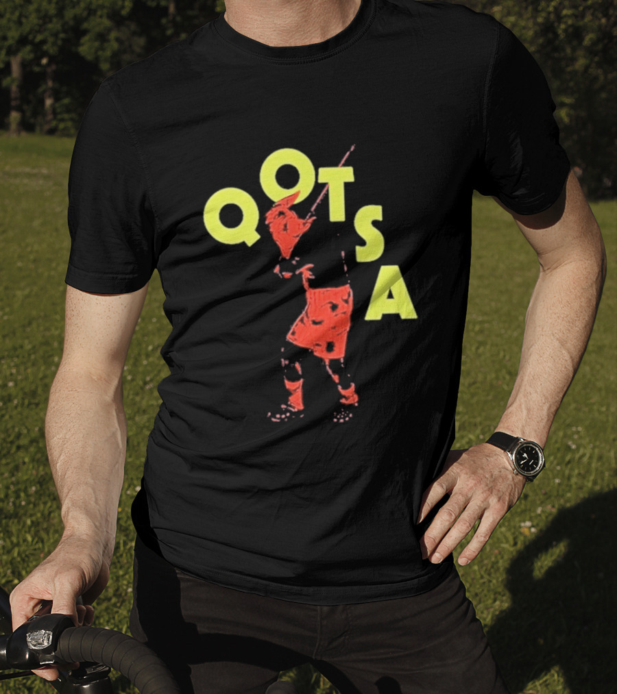 Queens Of The Stone Age QOTSA Executioner Bold Red Yellow T-Shirt
