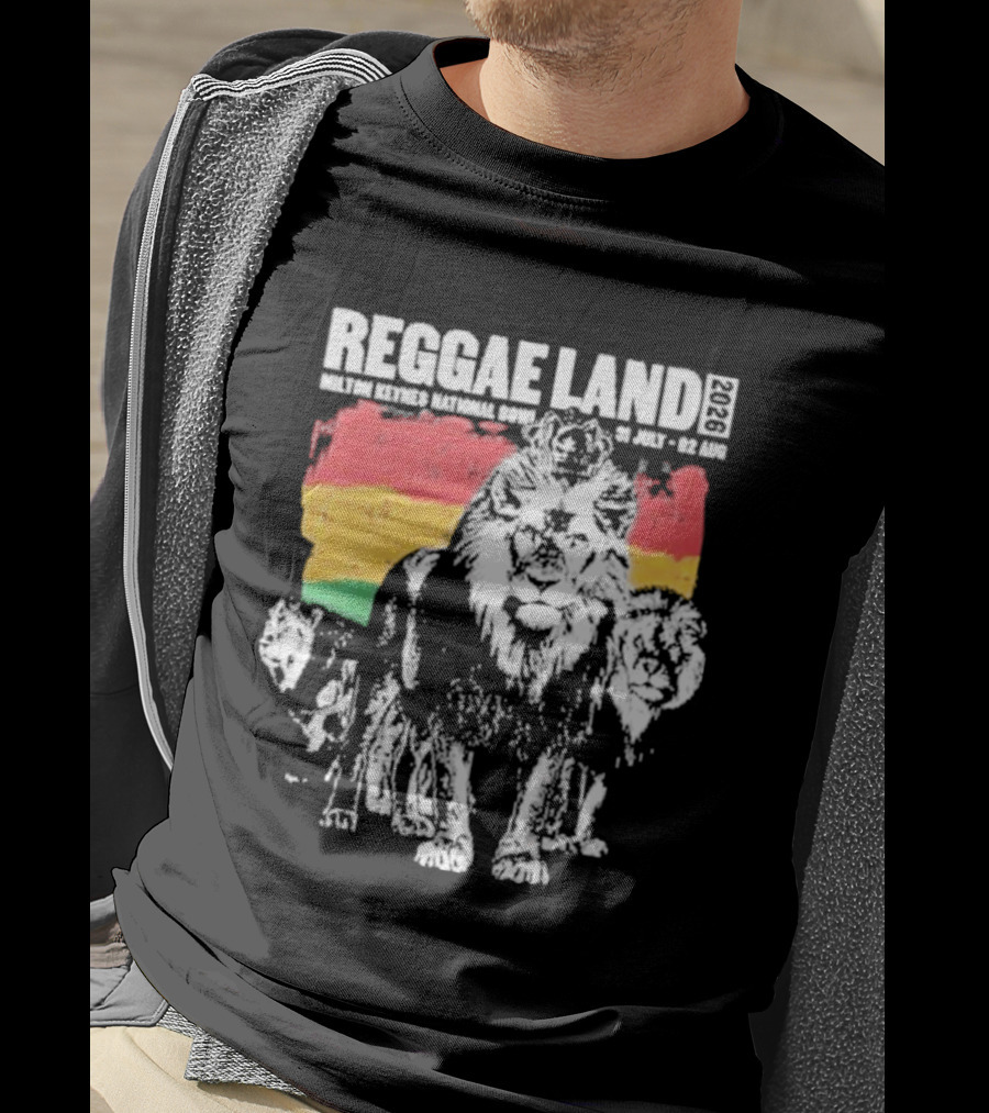 Reggae Land 2023 Lion Pride Wolverhampton 29 July 30 July T-Shirt