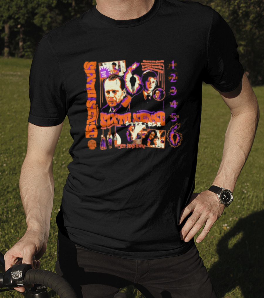 The Sixth Sense I See Dead People Movie With Characters T-Shirt