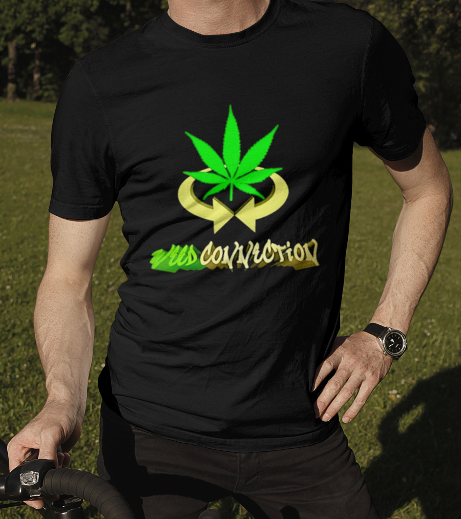 Cannabis Leaf Symbol Weed Connection T-Shirt