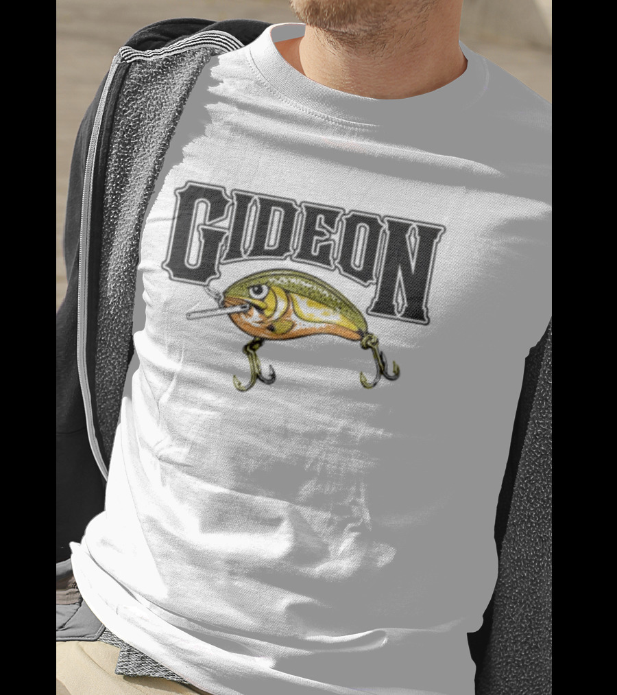 Gideon Fishing Lure Bite Down T-Shirt