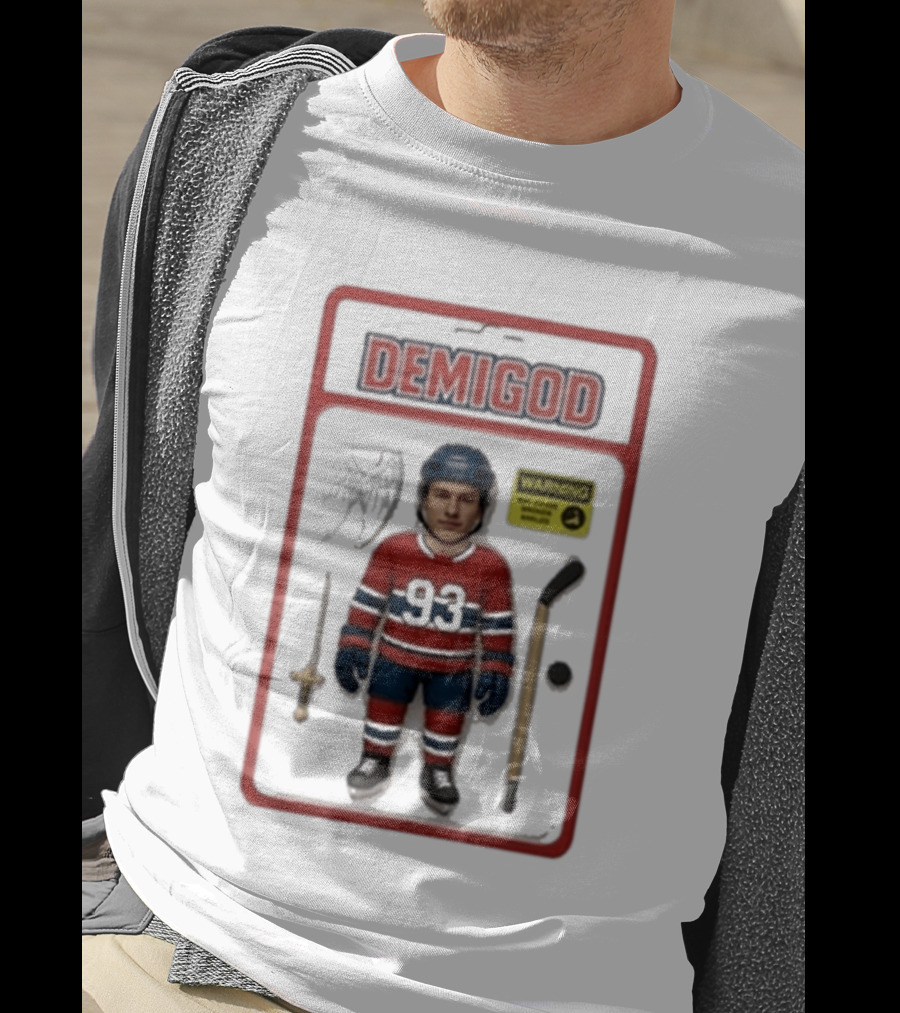 Demigod Warning Ivan Demidov 93 Montreal Canadiens T-Shirt