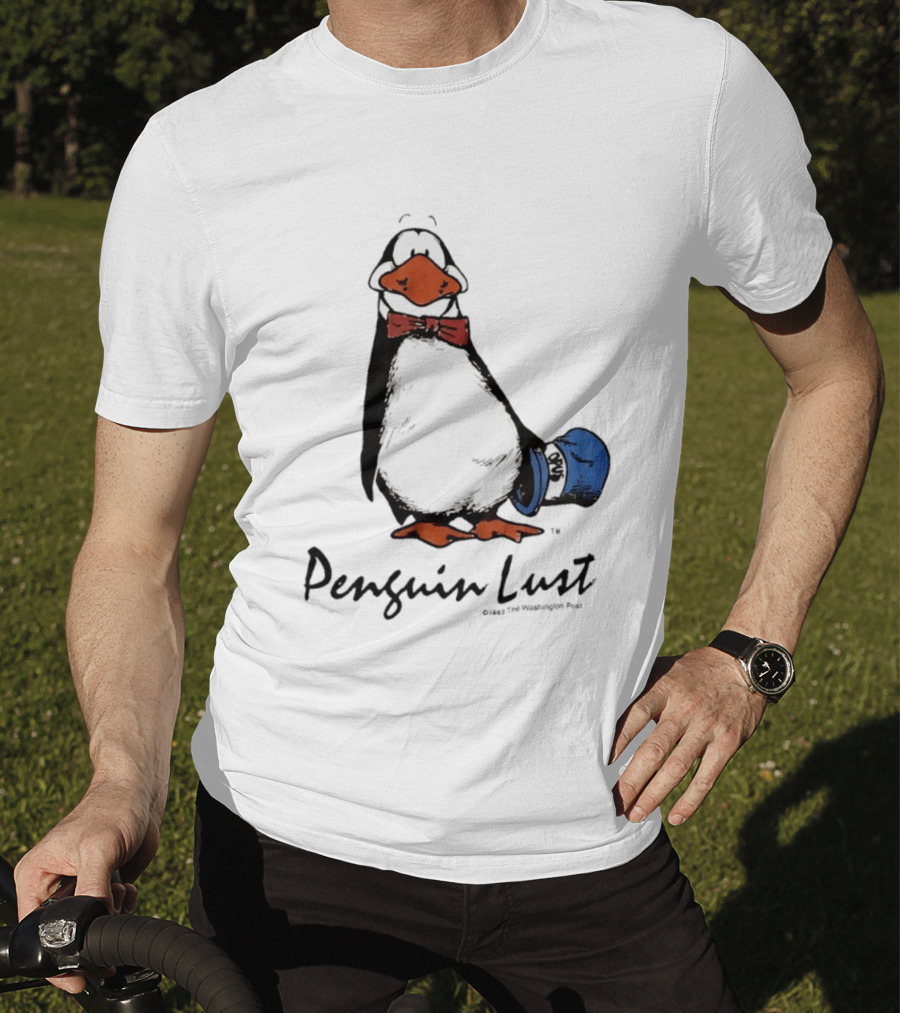 Opus The Penguin Lust 1983 Washington Post T-Shirt