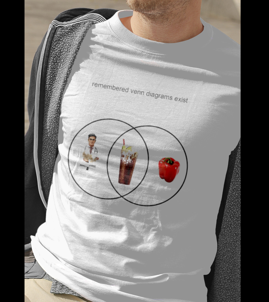 Remembered Venn Diagrams Exist Doctor Pepper Red Pepper Doctor T-Shirt