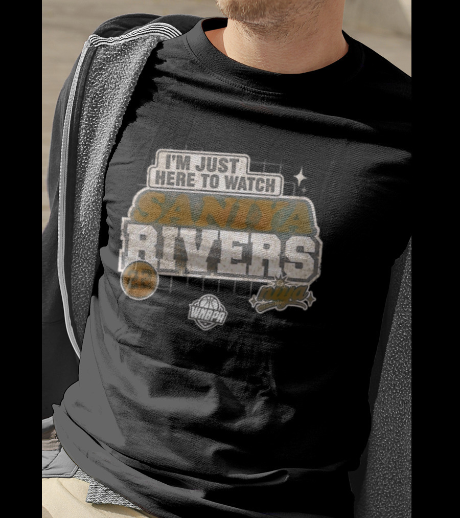 Saniya Rivers 22 Connecticut Sun WNBA Basketball Fans T-Shirt