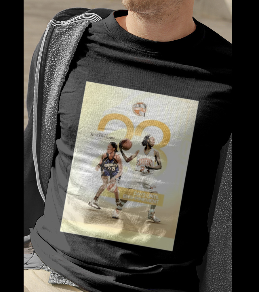 Chamique Holdsclaw Basketball Hall Of Fame 2026 Enshrinement Countdown Tennessee Mystics Number 23 T-Shirt