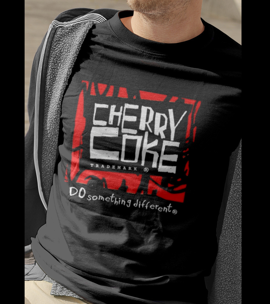 Cherry Coke Trademark Do Something Different T-Shirt