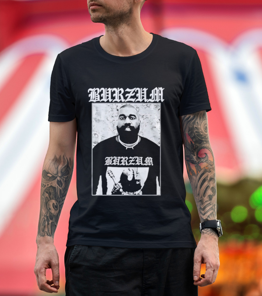 Kanye West Burzum Black Metal T-Shirt