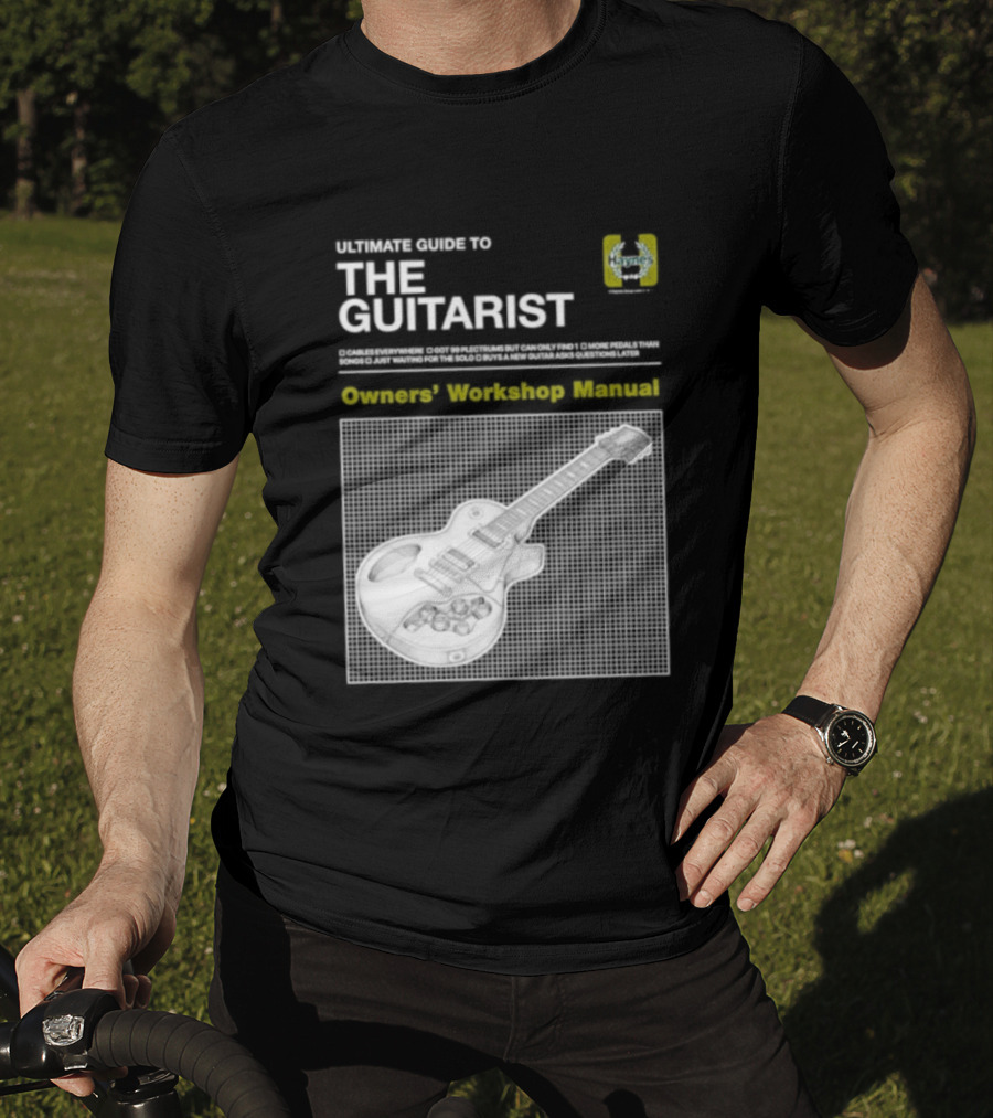 Owners' Workshop Manual For The Guitarist Ultimate Guide T-Shirt