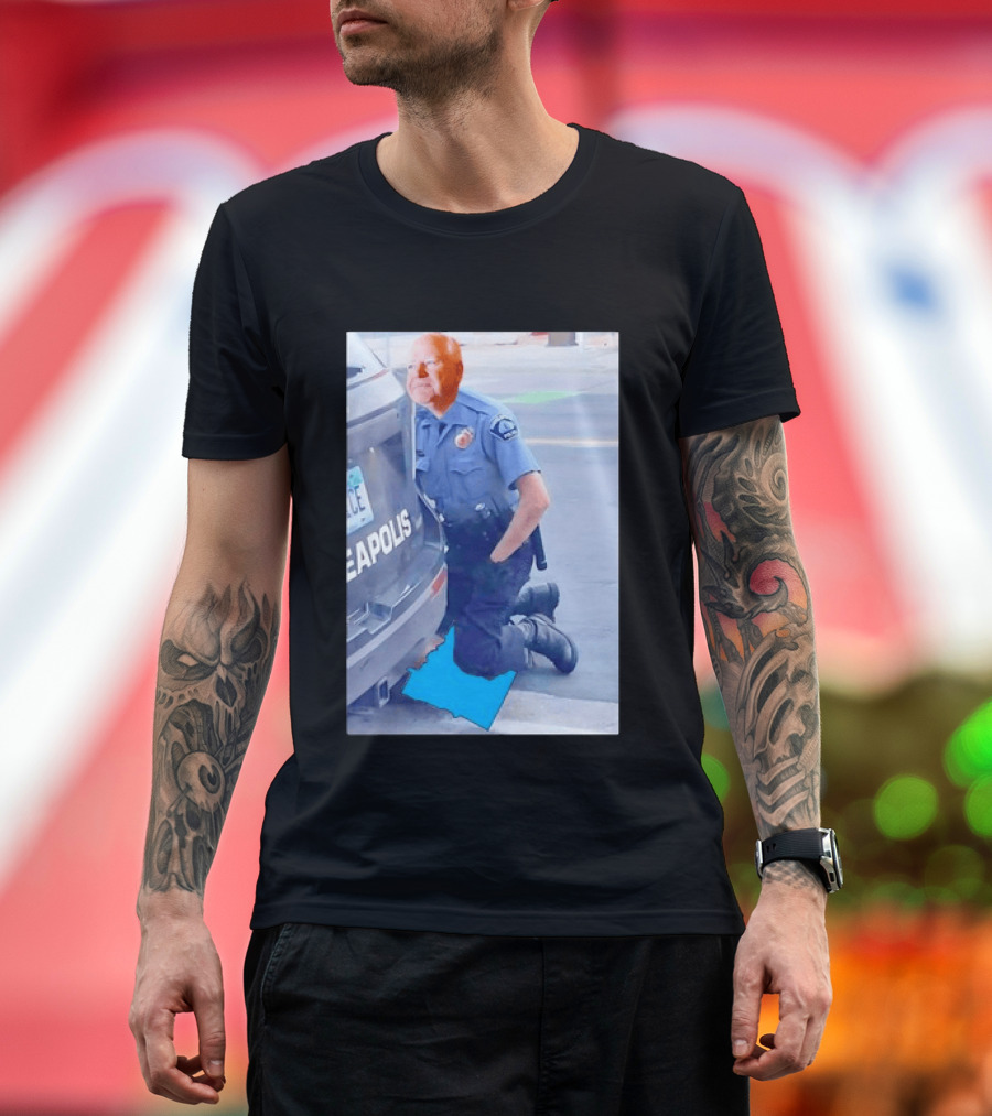 Tim Walz Minneapolis Police Meme With Minnesota State Reference T-Shirt