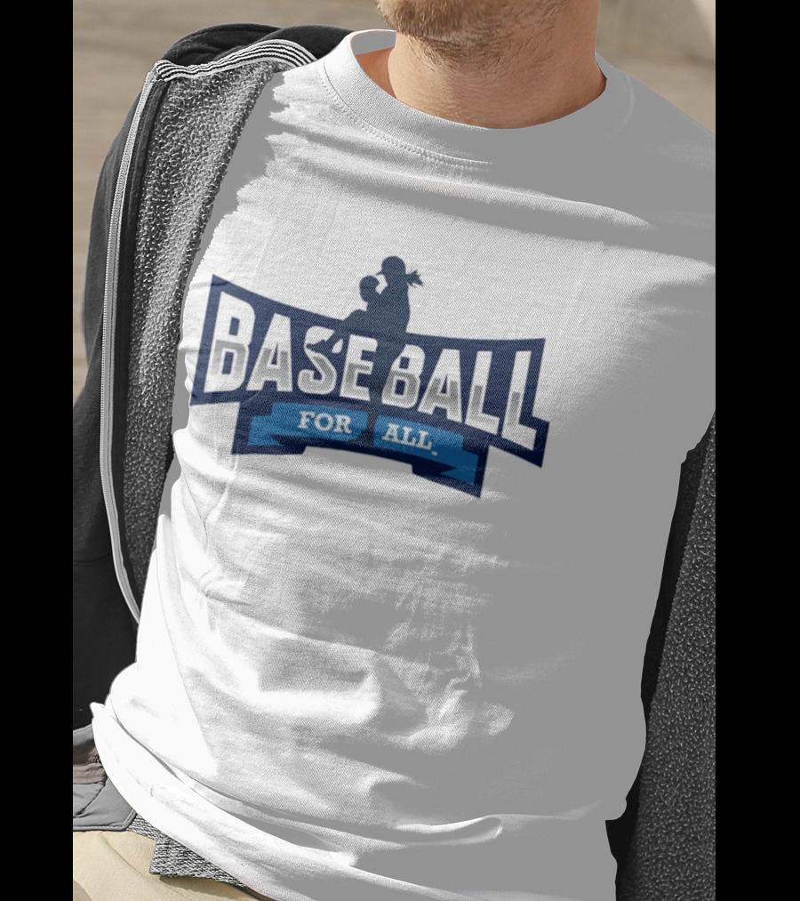 Baseball For All Inclusive Sport Silhouette Pitcher T-Shirt