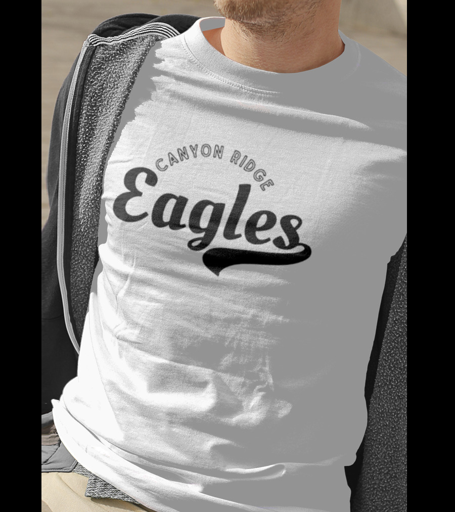 Canyon Ridge Eagles 2026 Trio Crown Arc T-Shirt