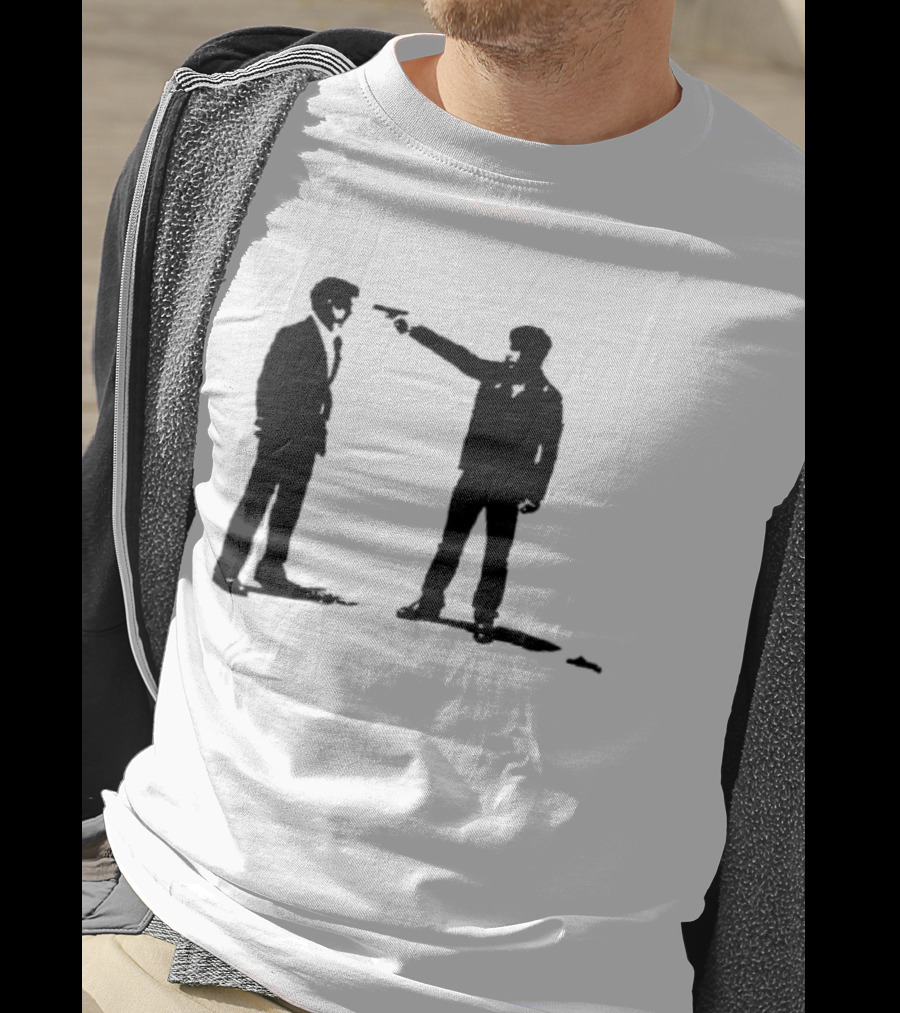 Infernal Affairs Hong Kong Crime Drama Iconic Confrontation Scene T-Shirt