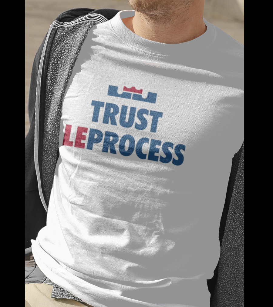 LeBron James Philadelphia 76ers Trust LeProcess Basketball T-Shirt