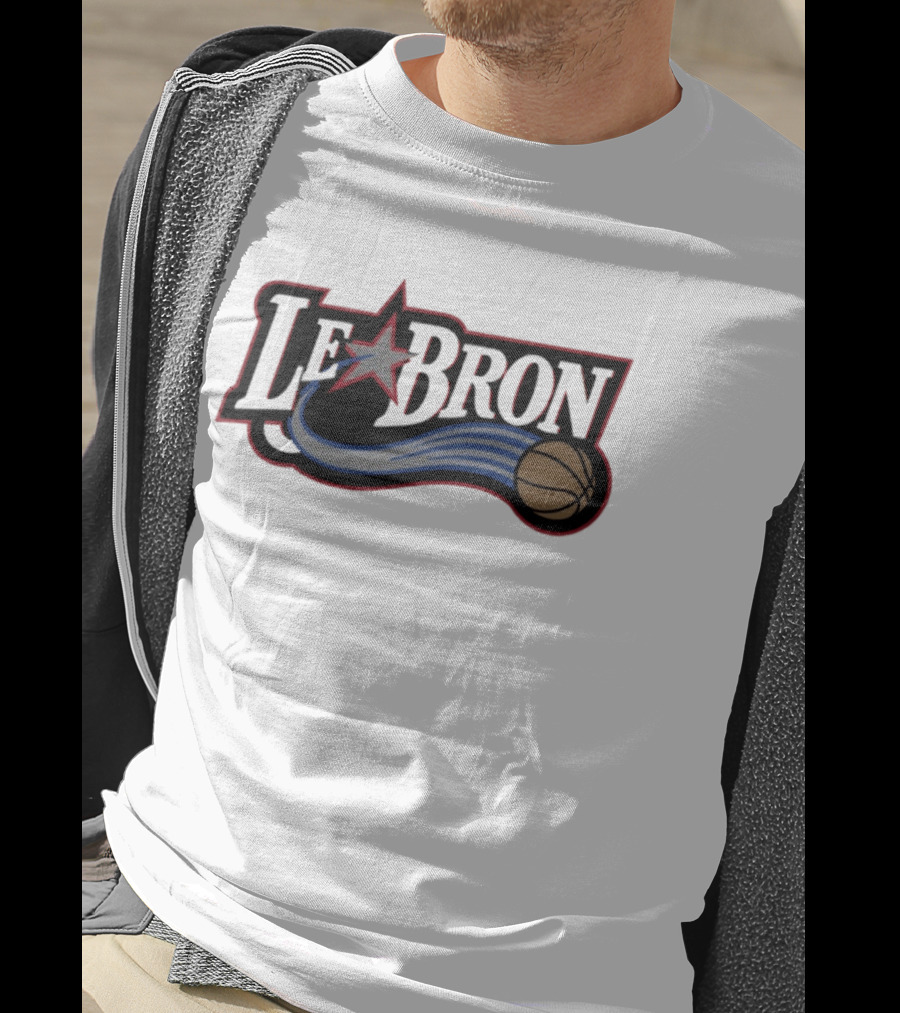 Lebron James Reimagined With Philadelphia 76ers NBA Basketball T-Shirt