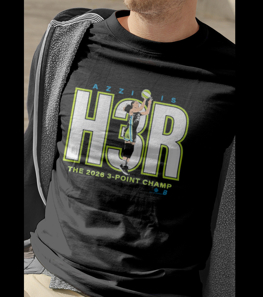 Azzi Is Her H3R The 2026 3 Point Champ T-Shirt