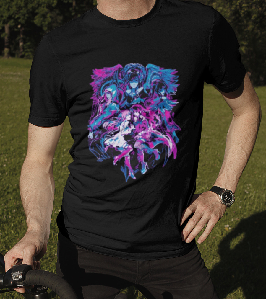 Final Fantasy XIV Rewritten Futures Characters Artwork Fantasy T-Shirt