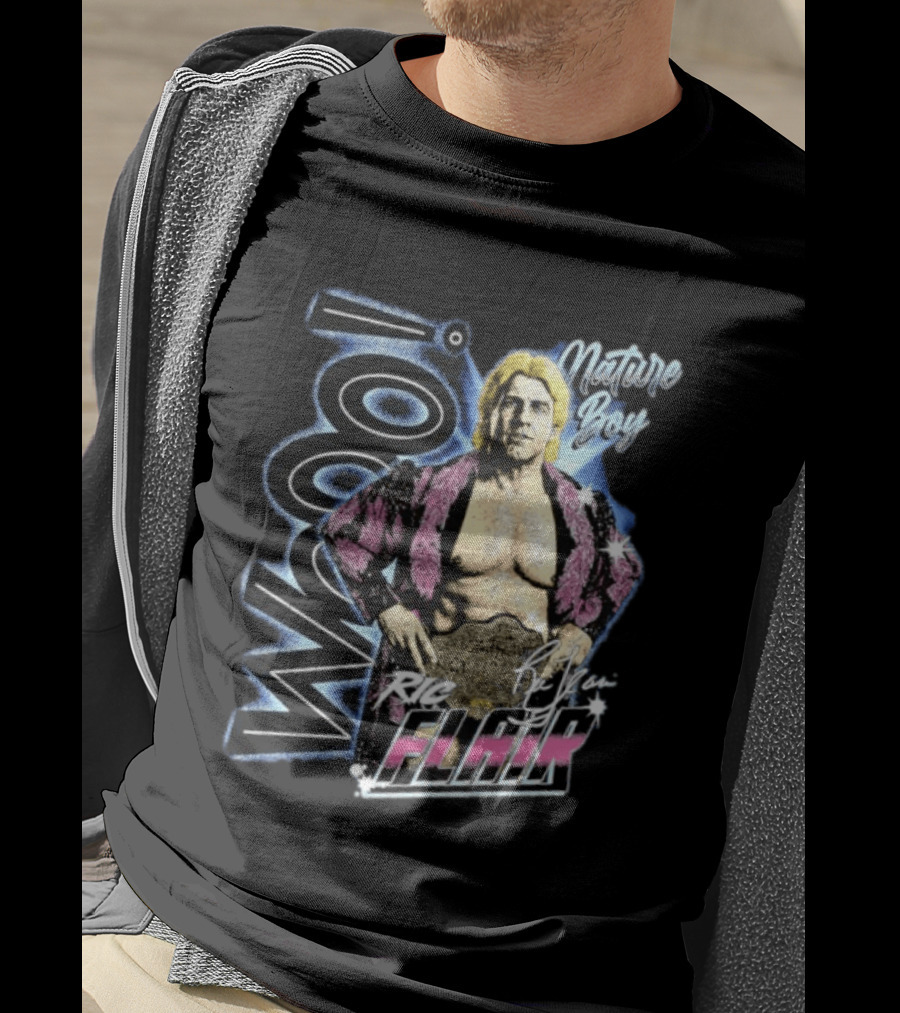 Ric Flair Nature Boy Wooo Wrestling Flair WWE T-Shirt