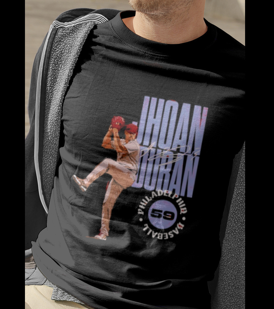 Jhoan Duran 59 Philadelphia Phillies MLB T-Shirt