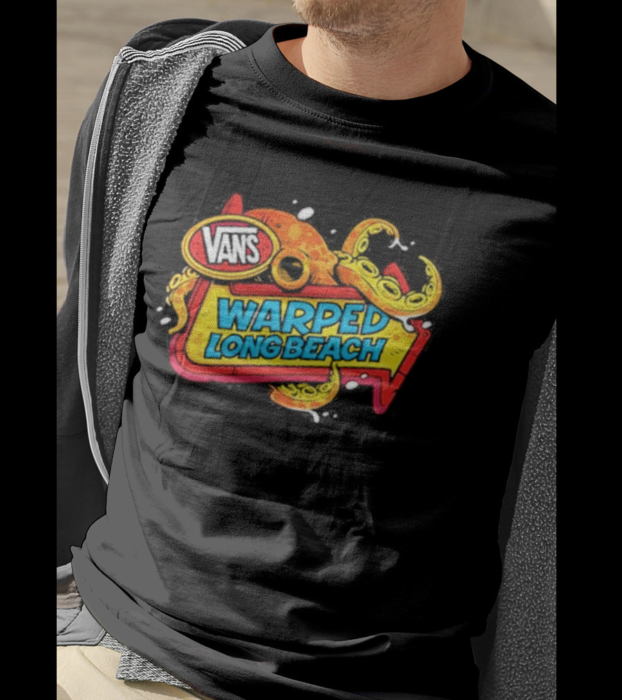 Vans Warped 2026 Long Beach Octopus T-Shirt