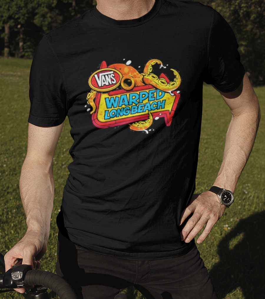 Vans Warped 2026 Long Beach Octopus T-Shirt