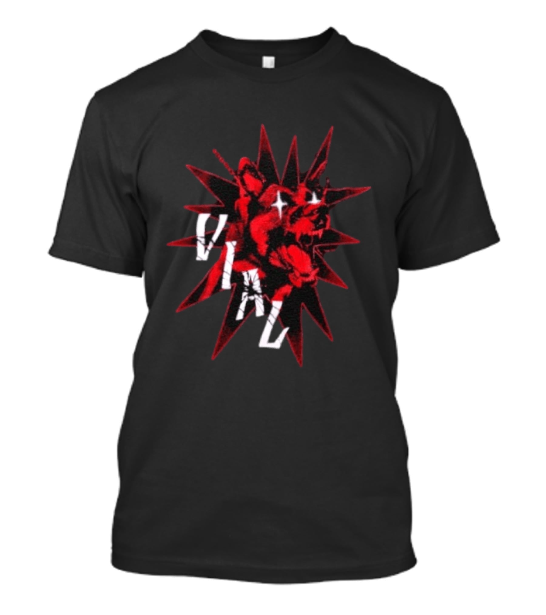 Vial Doberman Dog Edgy Streetwear Fashion T-Shirt